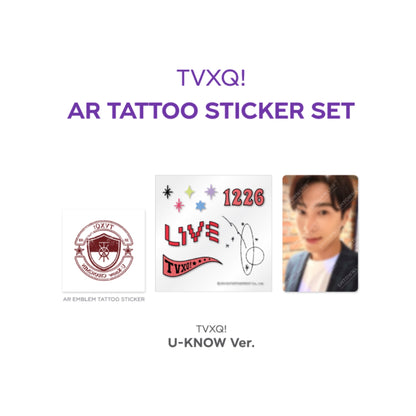 Beyond LIVE SMTOWN LIVE 2022 : AR TATTOO Sticker + Photo Card Set