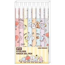 [BT21 JAPAN] Baby 8 Colors Knock Gel Pen