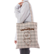 [BT21 JAPAN] BT21 Glen Check Tote Bag & Pouch SET