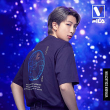[FILA X BTS] Loose-fit Graphic Short Sleeve Tee