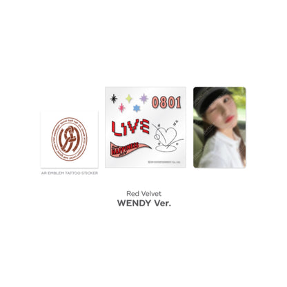 Beyond LIVE SMTOWN LIVE 2022 : AR TATTOO Sticker + Photo Card Set