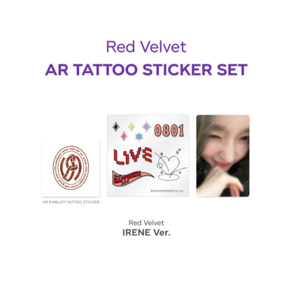 Beyond LIVE SMTOWN LIVE 2022 : AR TATTOO Sticker + Photo Card Set