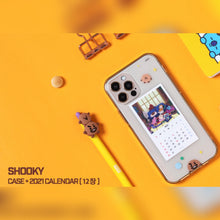 [LINE X BT21] Calendar Jelly Case (for iPhone)