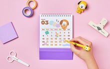 [LINE X BT21] BT21 2022 Desktop Calendar