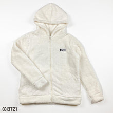 [BT21 JAPAN] BT21 Fleece Zip-up Hoodie