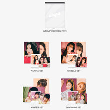 [SMTOWN] OFFICIAL AESPA 2022 SEASON'S GREETINGS PHOTO PACK