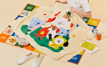 [LINE X BT21] Green Planet Four Seasons Blanket