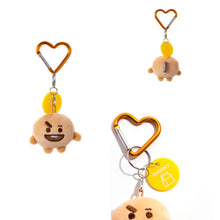 [BT21 JAPAN] BT21 Mascot Heart Bagcharm