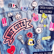 BTS Embroidery Iron/Sew Patches/Badge