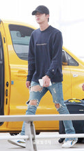 Jin's Style Blak Santa Sweater