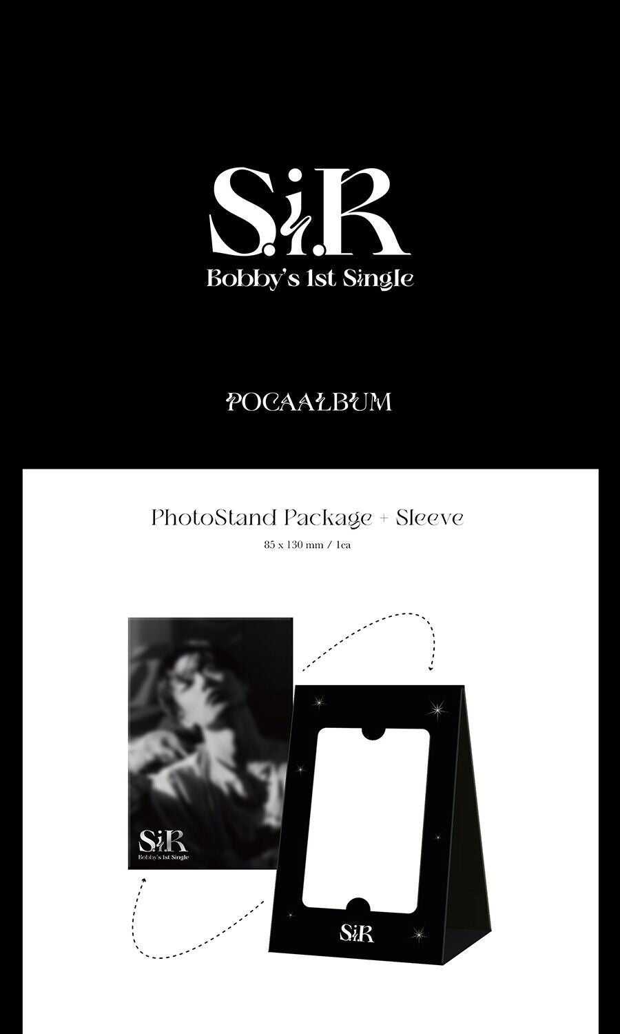 BOBBY S.I.R 1st Solo Single Album POCA Version