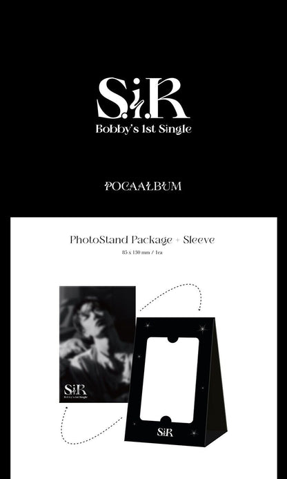 BOBBY S.I.R 1st Solo Single Album POCA Version