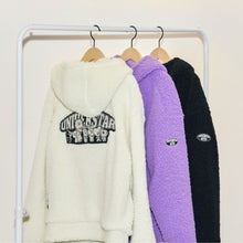 [LINE X BT21] Fleece Hooded Zip-up Jacket