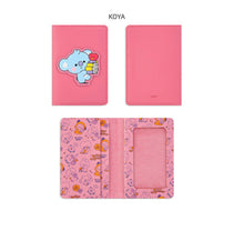 [LINE X BT21] BT21 Baby My Little Buddy Leather Patch Card Case