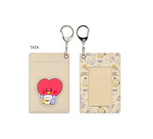 [LINE X BT21] BT21 Baby My Little Buddy Leather Patch Card Holder