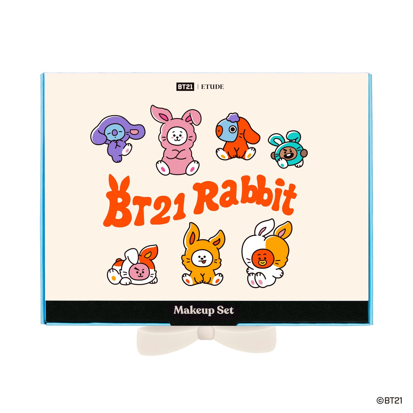[BT21 JAPAN] BT21 x Etude House Cooky On Top Fixing Tint Complete Set (7ea)