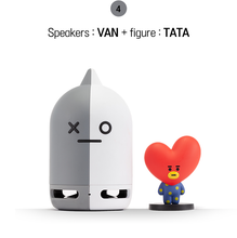 [LINE X BT21] TATA and VAN Duo Bluetooth Speaker  (Free Express Shipping)