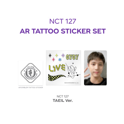 Beyond LIVE SMTOWN LIVE 2022 : AR TATTOO Sticker + Photo Card Set