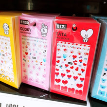 [LINE X BT21] Nail Stickers