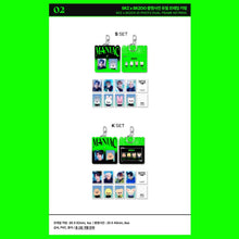 STRAY KIDS SKZOO Official MANIAC MD - ID Photo Dual Frame Keyring