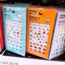 [LINE X BT21] Nail Stickers