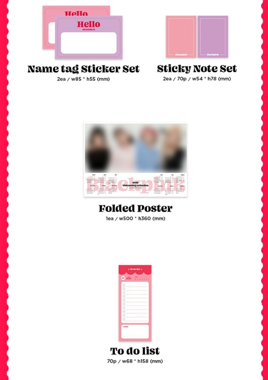 BLACKPINK - Welcoming Collection 2022