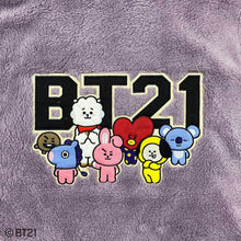 [BT21 JAPAN] BT21 Fleece Zip-up Hoodie