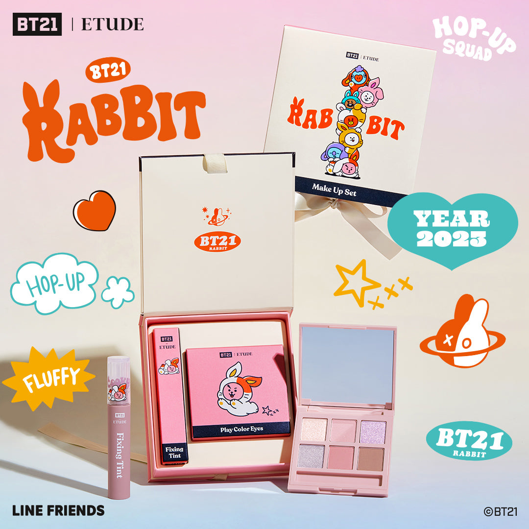 [BT21 JAPAN] BT21 x Etude House Cooky On Top Kit