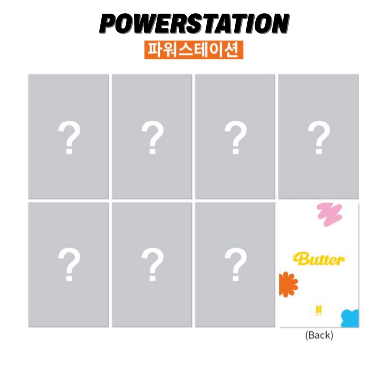 BTS - BUTTER LUCKY DRAW PHOTOCARD EVENT ( 2 Albums + 3 Photocards )