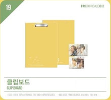 [BTS EXHIBITION ‘오,늘’] OFFICIAL CLIPBOARD + PHOTOCARDS