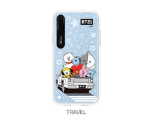 [LINE X BT21] Hanging Out Light Up Case (Hybrid) For iPhone (Free Shipping)