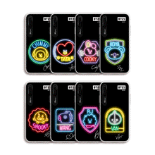 [LINE X BT21] Neon Graphic Light Up Case For iPhone (Free Shipping)