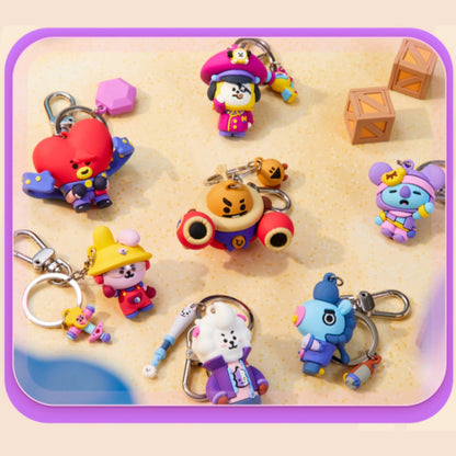 Brawl Stars x BT21 Official Keyring