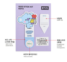 [LINE X BT21] My Little Buddy Seed Stick Set