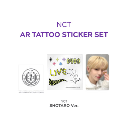 Beyond LIVE SMTOWN LIVE 2022 : AR TATTOO Sticker + Photo Card Set