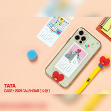 [LINE X BT21] Calendar Jelly Case (for iPhone)