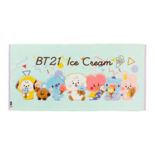[BT21 JAPAN] BT21 Ice Cream Imabari Bath Towel