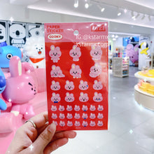 [LINE X BT21] Baby Paper Sticker 7Set