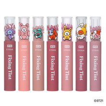 [BT21 JAPAN] BT21 x Etude House Cooky On Top Fixing Tint Complete Set (7ea)