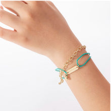 [BT21 JAPAN] Metal & String Bracelet Set