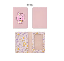 [LINE X BT21] BT21 Baby My Little Buddy Leather Patch Card Case