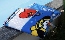 [LINE X BT21] Summer Beach Bath Towel