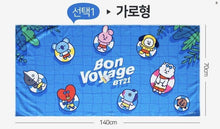 [LINE X BT21] Summer Beach Bath Towel