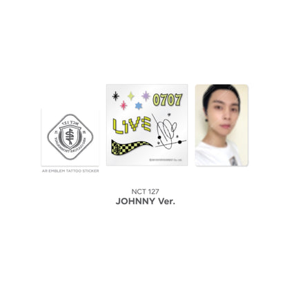 Beyond LIVE SMTOWN LIVE 2022 : AR TATTOO Sticker + Photo Card Set