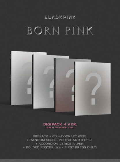 BLACKPINK - BORN PINK ( Digipack Version )