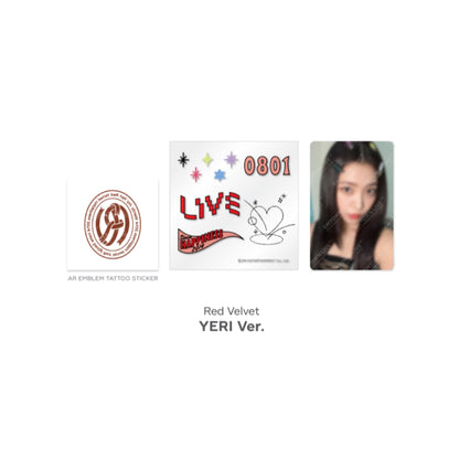 Beyond LIVE SMTOWN LIVE 2022 : AR TATTOO Sticker + Photo Card Set