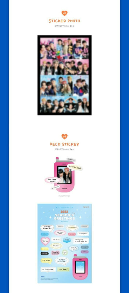 ATEEZ Official 2022 Season's Greetings