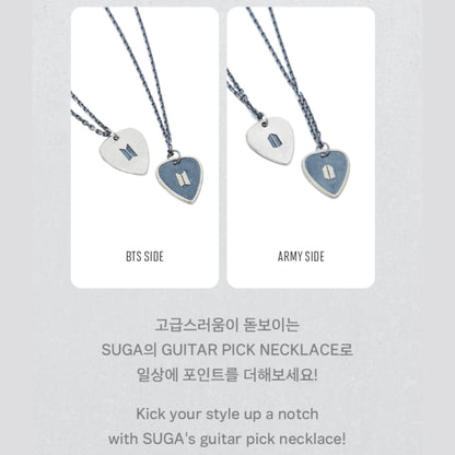 BTS Artist Made Collection - By BTS: SUGA (Guitar Pick Necklace)