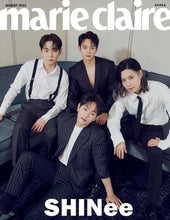 Marie Claire Magazine August SHINee Cover Group/Individual