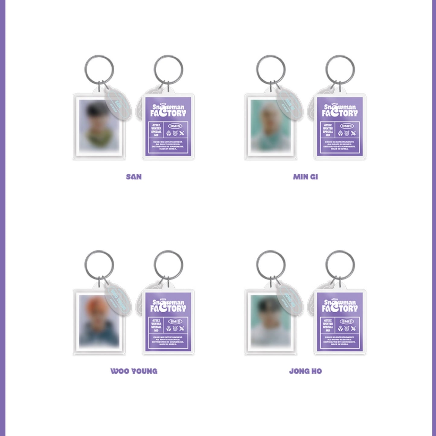 ATEEZ Winter Special -  8MIS Snowman Factory Official MD